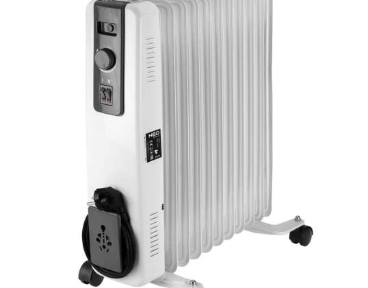 Olie radiator 2500W 11 vinnen
