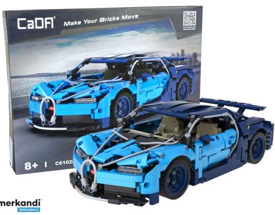 Celtniecības bloki Auto Blue CADA 1200 gab.