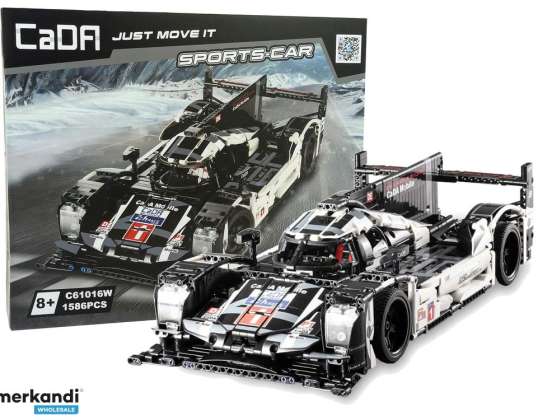 CADA Racing Bil Byggeklosser 1586 Deler