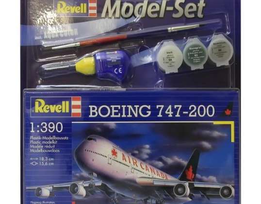 Plast modell boeing 747 200