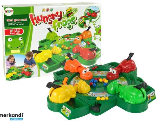 Аркадная настольная игра Hungry Frogs Balls Lever