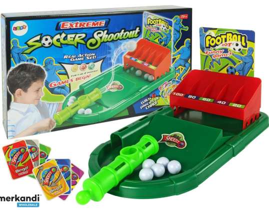 Arcade Oyunu Top Fırlatıcı Kartları Futbol Puanları