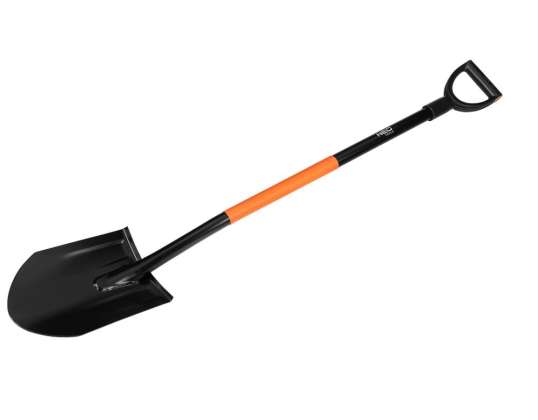 TOP 95 008 1 Hardened spade. metal handle. sharp