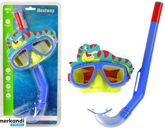 Dyr Snorkling Maske Blå Bestway 24059