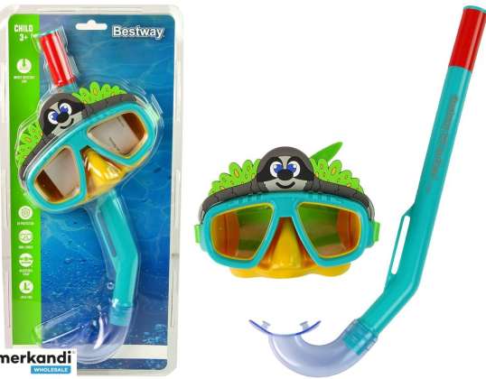Dyr Snorkling Maske Grønn Bestway 24059