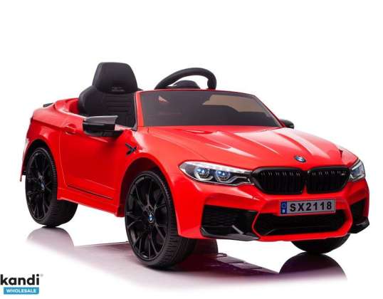 Akumulatora darbināms transportlīdzeklis BMW M5 Red