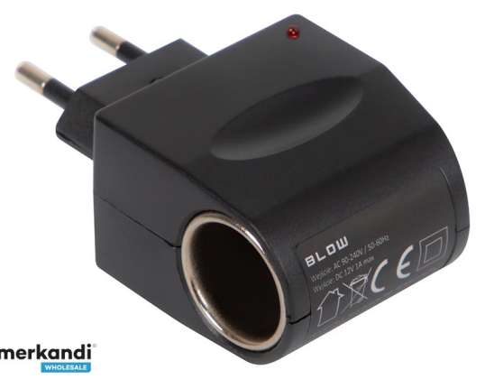 96 844# Voltage adapter 230v/12v 1a