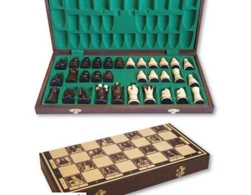 Wooden Royal Chess Set 44 cm