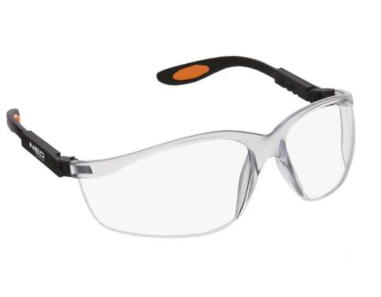 Polycarbonate Protective Glasses with White Lenses
