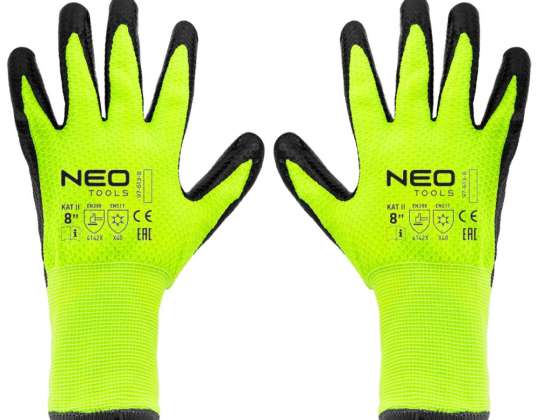 Z insulation delovne rokavice iz nylon lateksom 4142X velikost 8