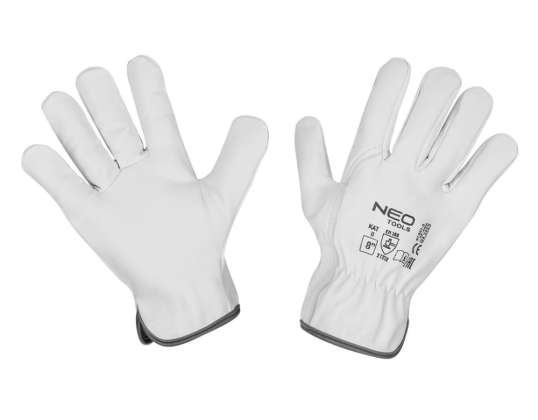 Arbeitshandschuhe 2121X Ziegenleder Größe 8&quot; CE