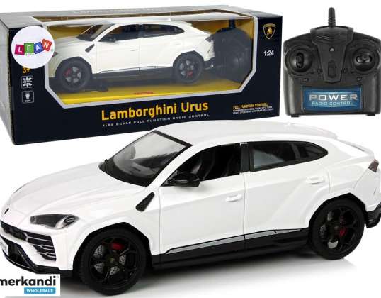 Otomatik R/C 1:24 Lamborghini Urus Beyaz 2.4 G Işıklar