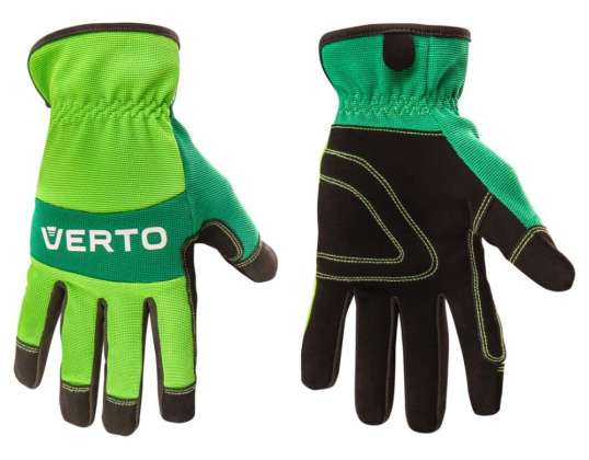 Work Gloves Synthetic Leather 9"