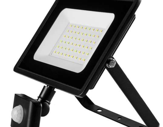Refletor com sensor de movimento SMD 50W 4000 lm 230V