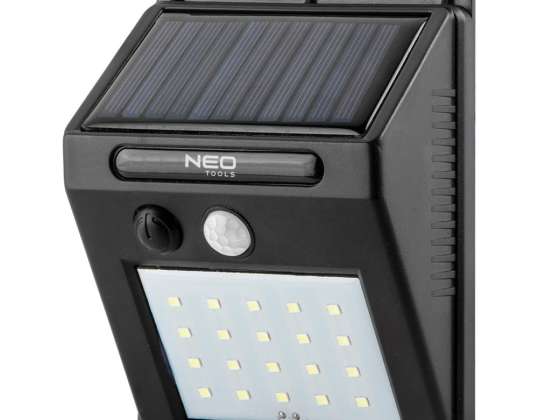 Aurinkopaneeli seinälamppu 20 SMD LED 250 lm