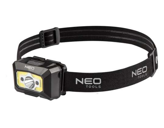 USB Rechargeable 250 lm COB LED Headlamp with Motion Sensor
