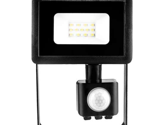 Projecteur avec capteur de mouvement SMD 10W 800 lm 230V