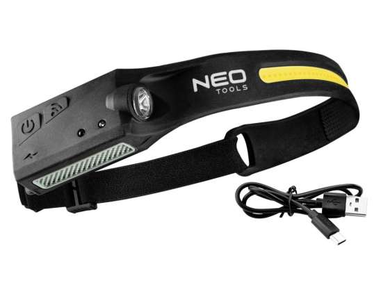 Rechargeable LED belt 2-in-1 headlamp