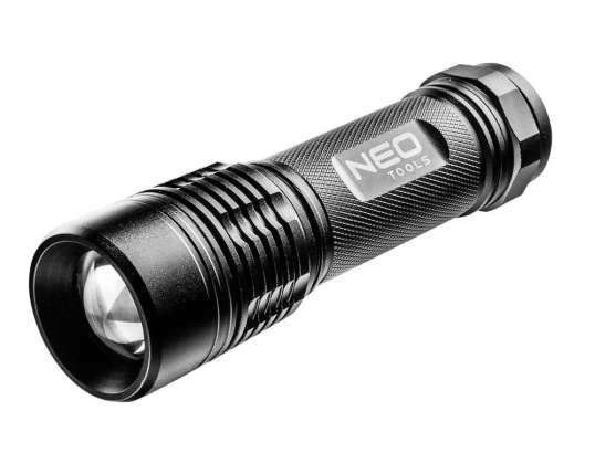 Alüminyum El Feneri 200 lüm  zoom  IPX7  3xAAA