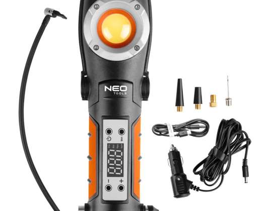 Rechargeable lamp 800lm with compressor
