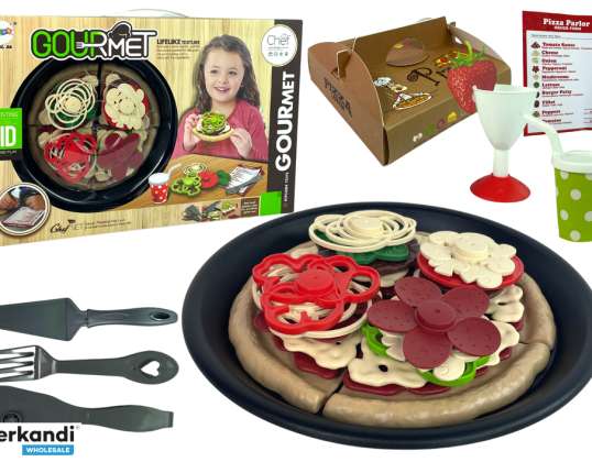 Ensemble Garnitures de pizza Cuisine Play Food