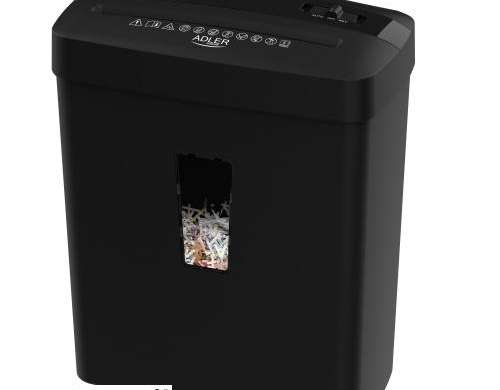 AD 1037 Aktenvernichter in Schwarz