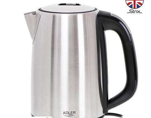 AD 1340 Metal Kettle 1.7l with LCD &amp; Temperature Control