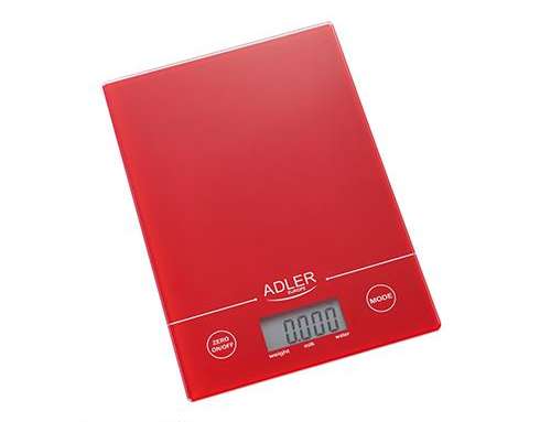 AD 3138 rote Küchenwaage CMR AD 3138 rot