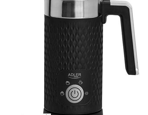 AD 4494 black milk frother   frothing and heating  latte and cappuccino