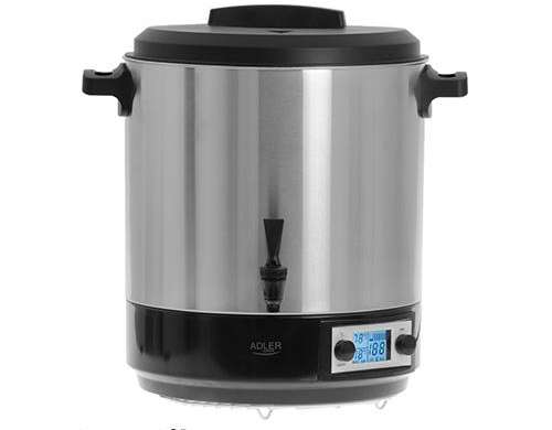 AD 4496 Warnik / elektrische pot voor pasteurisatie 28l