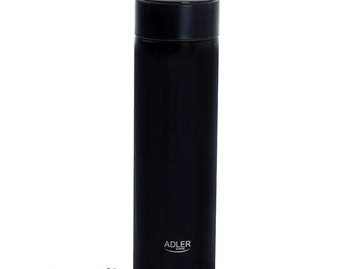 AD 4506 schwarzer Thermosbecher LED 473ml