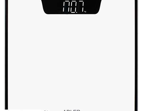 AD 8174 white bathroom scale LED