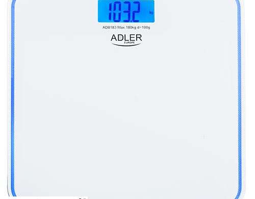AD 8183 Ζυγαριά μπάνιου 180kg με φωτισμό άκρης