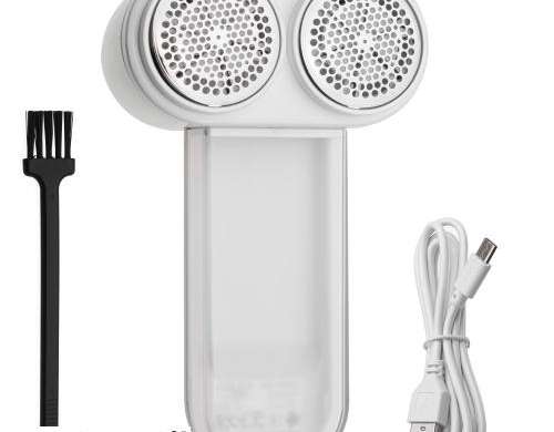 AD 9622 rasoir à tissus blanc avec écran LCD