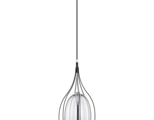 ADELE 1P. závěsné svítidlo. E27 max. 60W. černá