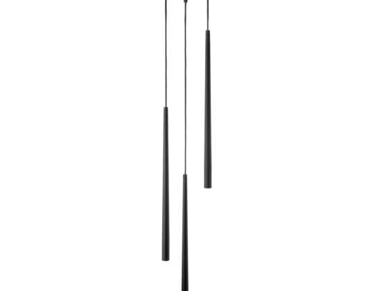 TABUNG 3P. Pendelleuchte. G9 max.6W. schwarz