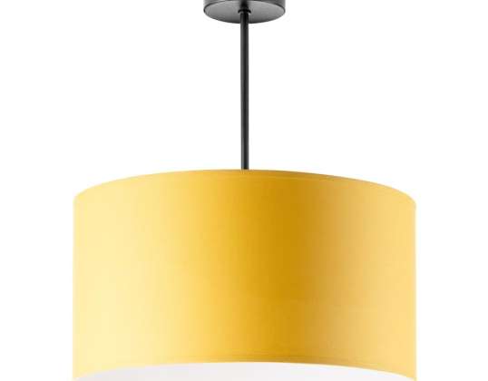 ROLLO pendellampe. maks effekt 1x60W. sennep. kort