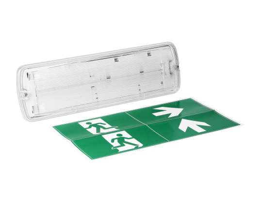 Network Emergency Lighting METU LED 2.7W. 3H. IP65. 6000K