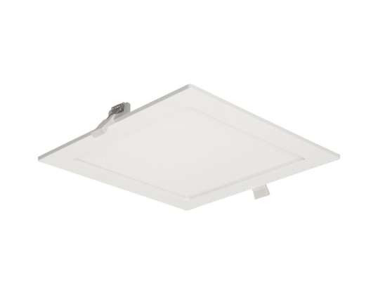 AKMAN LED 18W. downlight. Verborgen muur. Vierkant. 1600lm. 4000K. Wit. ingebouwde LED-voeding