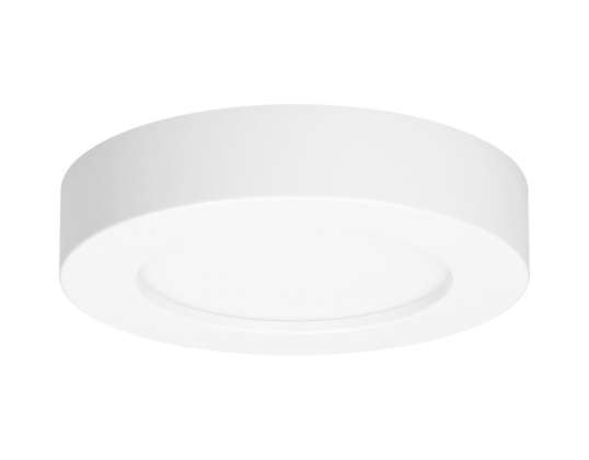 CITY LED 18W. kattovalaisin. pintamontaatio. pyöreä. 1600lm. 4000K. valkoinen. sisäänrakennettu LED-syöttö