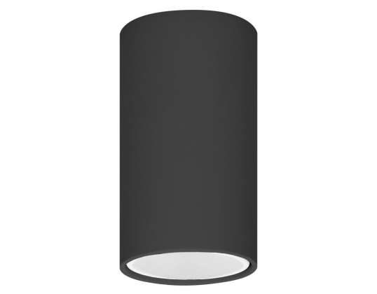 BARBRA DLR GU10 stropné svietidlo max 50W. IP20. guľaté. čierne. hliník