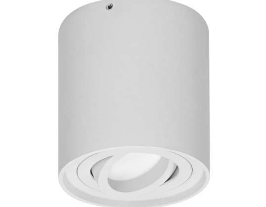 CAROLIN DLR GU10 stropné svietidlo max 35W. IP20. okrúhle. biele