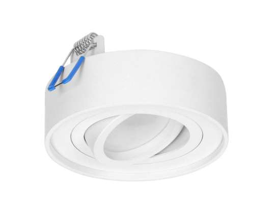 SORMUS R marco decorativo para luz puntual. MR16/GU10 máx. 50W. ajustable. redondo. blanco