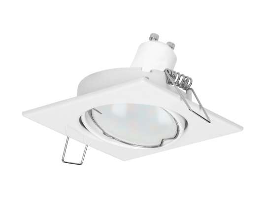 SUTRI SM dekoratīvā rāmja punktu lampām. MR16/GU10 max 50W. kvadrātveida. regulējams. balts