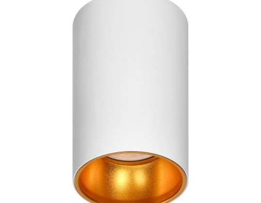 ELIZA. downlight-armatur. GU10. IP20. aluminium. hvit-gull