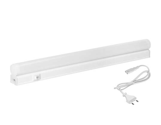 ASTAR LED 4W. under-cabinet linear fixture with power cord. 360lm. 4000K. 2-pin plug. through connector system. ON/OFF switch