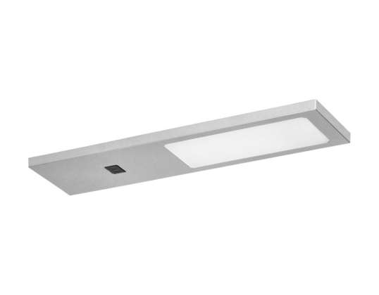 Планка LED под шкафом 4W 240lm 4000K с бесконтактным выключателем серого цвета