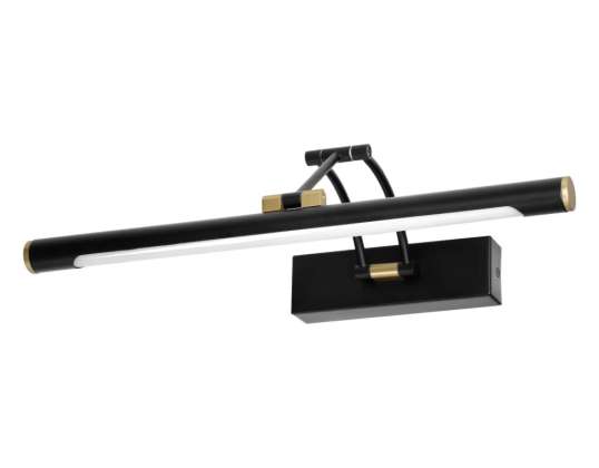 RICO LED 7W. Spiegel-Lampe. 770lm. 4000K. IP44. Länge 40 cm. schwarz