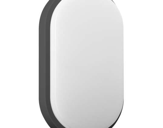 NEFRYT LED 10W. садове світло. 800lm. IP54. 4000K. чорний