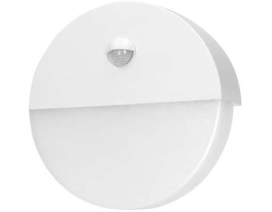 AD OP 6116WLPMR4 HALIT LED 10 Вт. Садовий світильник з датчиком руху 140°. 600 лм. IP65. 4000 тис. ІК10. Білий